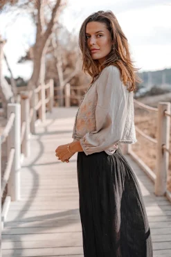 Cardigan Luciana Taupe clair