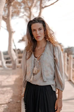 Cardigan Luciana Taupe clair