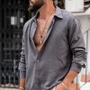 Chemisier Andres Mandala Anthracite