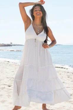 Robe Alicia Strap Ivoire
