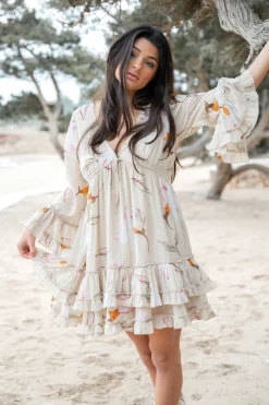 Robe courte Yola Paradise Sand