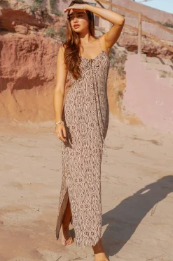 Robe spaghetti - Longue